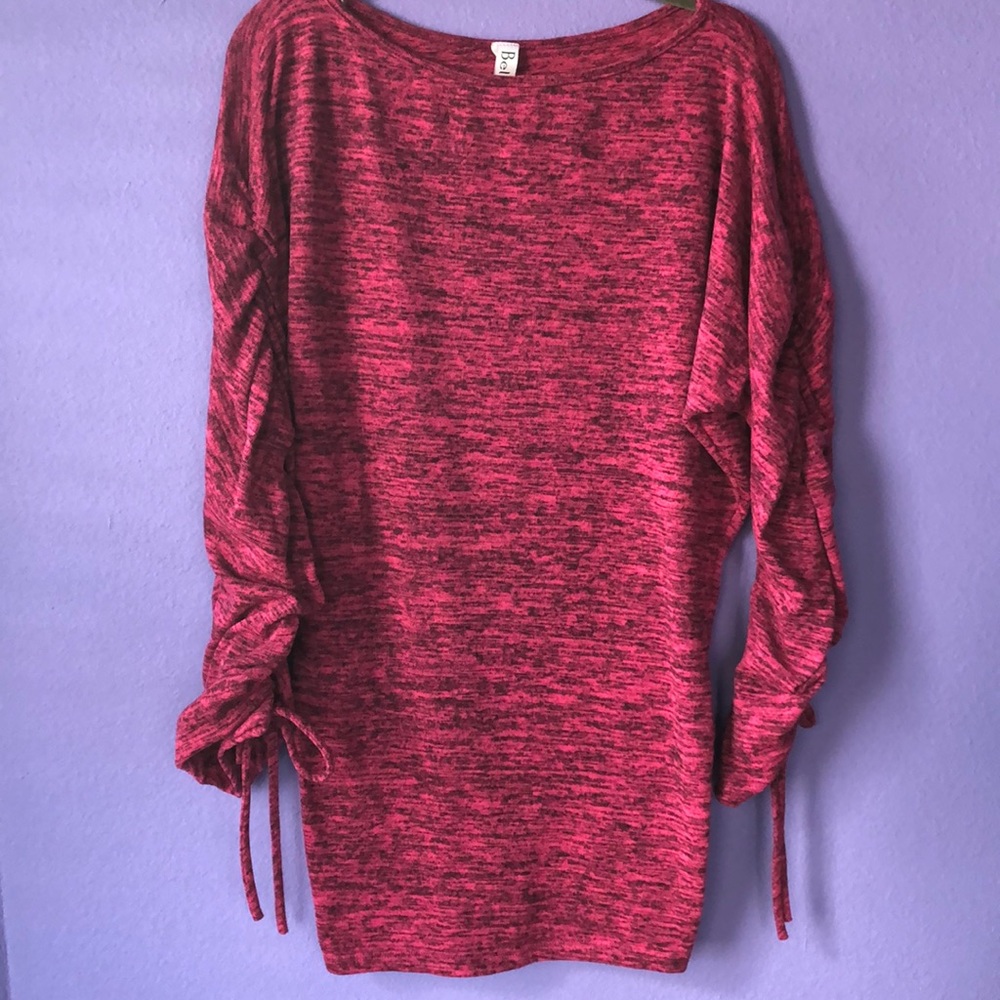 Pink Sweater Dress
